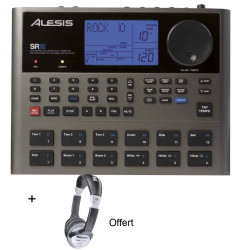 Pack Alesis SR-18 - Boite à rythmes + Casque Offert