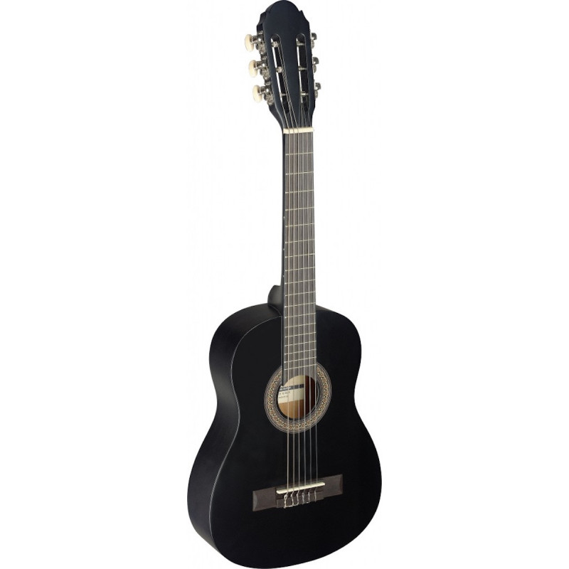 Stagg C405 M BLK - Guitare classique enfant 1/4 noire