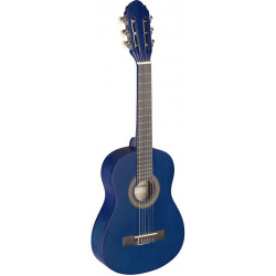 Stagg C405 M BLUE - Guitare classique enfant 1/4 bleue