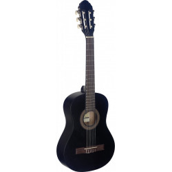 Stagg C410 M BLK - Guitare classique enfant 1/2 noire