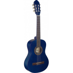 Stagg C410 M BLUE - Guitare classique enfant 1/2 bleue