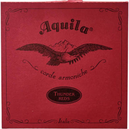 Aquila 91U Thunder Reds - jeu de cordes Ukulélé Basse
