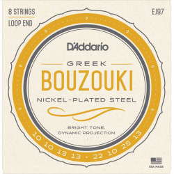 D'Addario EJ97 - Jeu de cordes bouzouki grec
