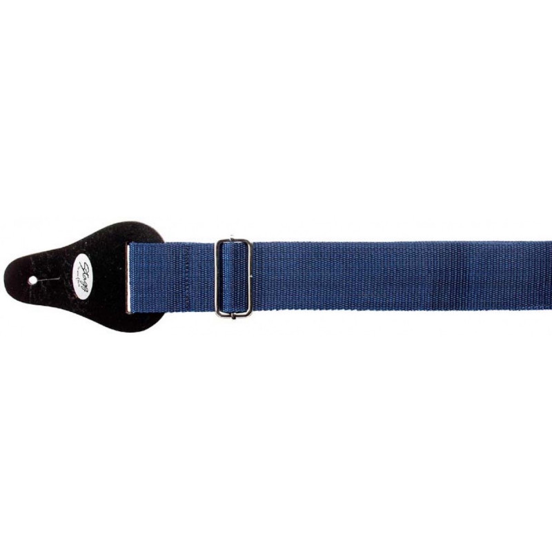 Sangle guitare 5 cm Stagg BJA006BL bleue nylon