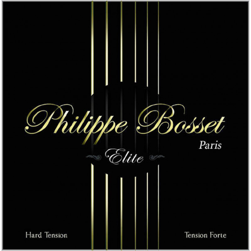 Jeu de cordes guitare classique Philippe Bosset Elite - tension forte