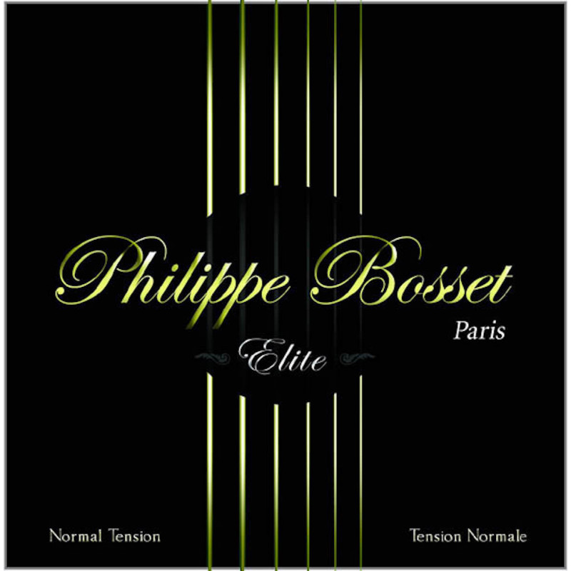 Jeu de cordes guitare classique Philippe Bosset Titane - tension normale
