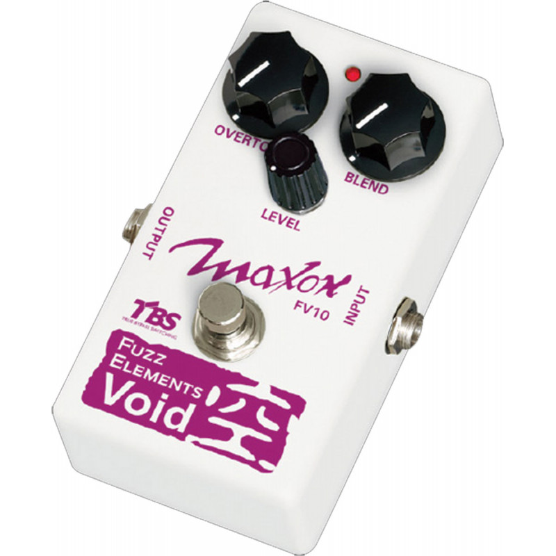 Maxon FV10 Fuzz Element Void - Fuzz guitare Maxon FV10 Fuzz Element Void - Fuzz guitare