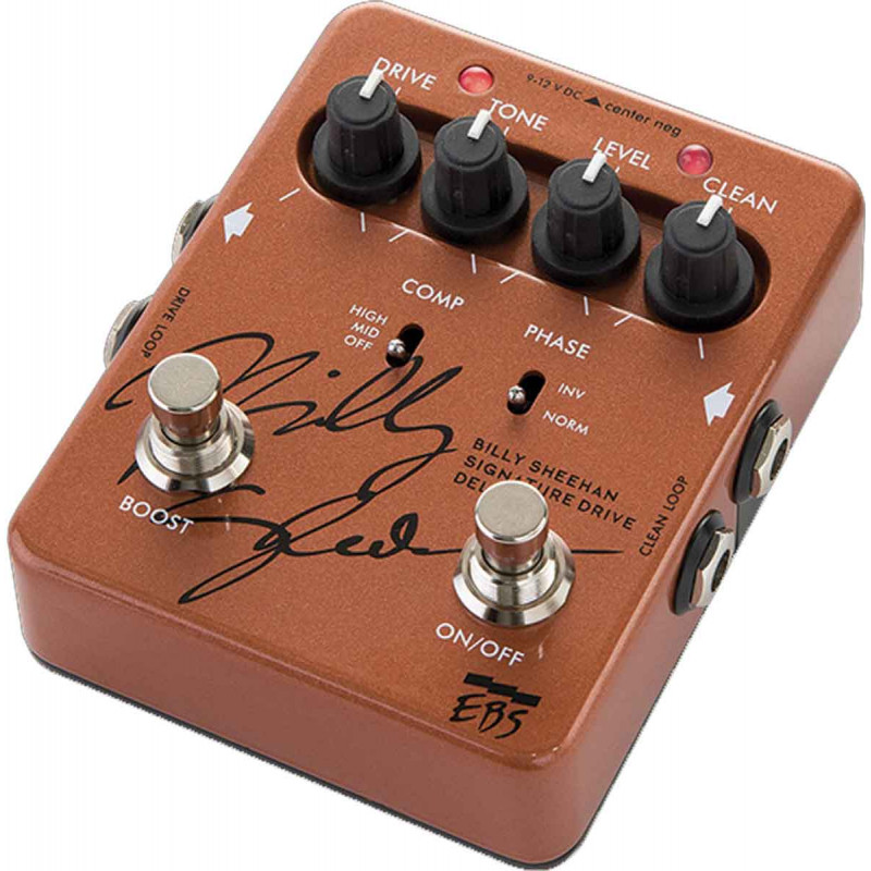 EBS Billy Sheehan Drive Deluxe - Overdrive guitare basse