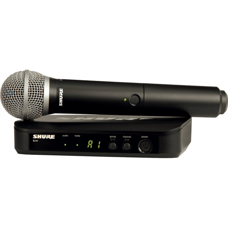Shure BLX24E PG58 bande M17 - Microphone Chant HF sans fil