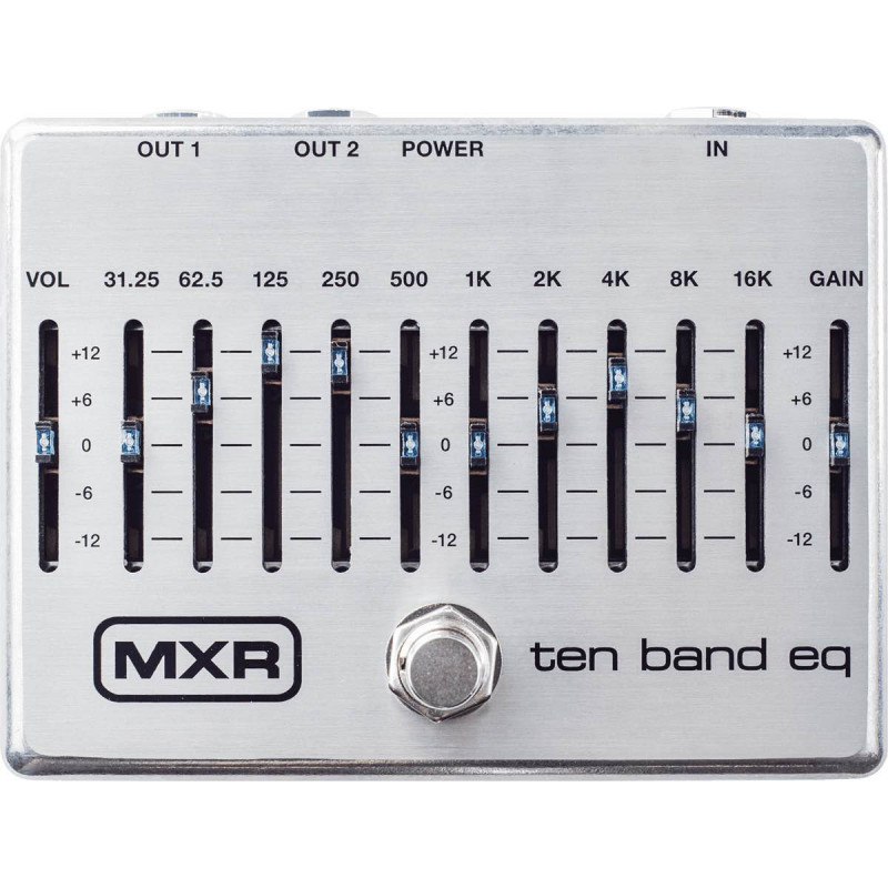 MXR M108S - Pédale égaliseur 10 bandes