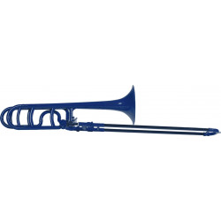 Coolwind CTB-200DB - Trombone Sib-Fa   ABS coulisse fibre de carbone Bleu nuit