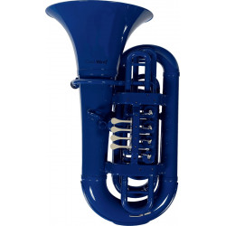 Coolwind CTU-200DB - Tuba sib ABS Piston métal Bleu nuit