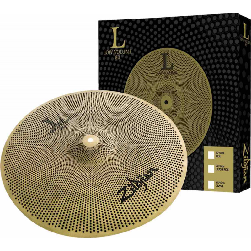 Zildjian LV8020R-S - Cymbale Ride Low Volume 20''