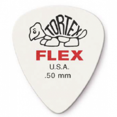 Médiator Dunlop Tortex Flex standard 0.50mm - 428R50