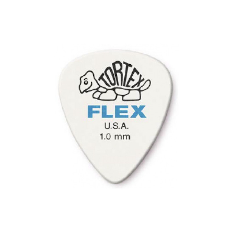 Médiator Dunlop Tortex Flex standard 1.00 mm - 428R100