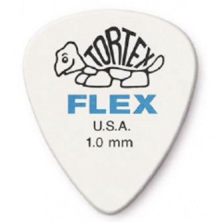 Médiator Dunlop Tortex Flex standard 1.00 mm - 428R100