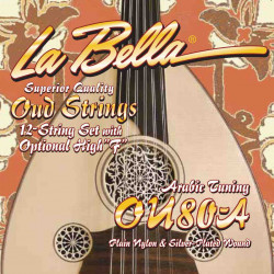 Labella OU80A - jeu de cordes Oud accordage arabe