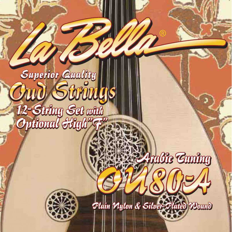 Labella OU80A - jeu de cordes Oud accordage arabe