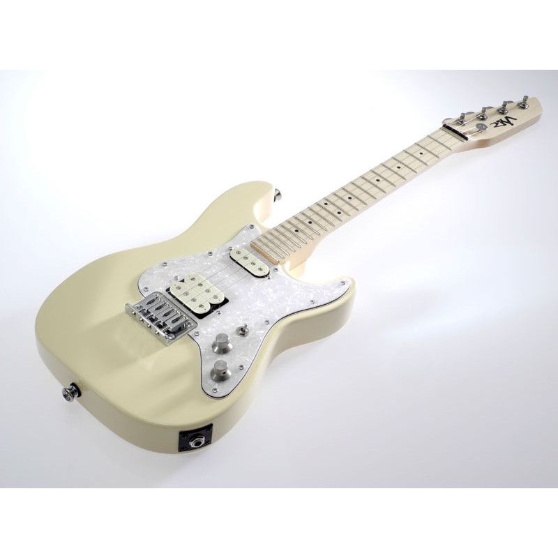 Risa UKEST432 - Ukulele électrique cream white (+ housse)