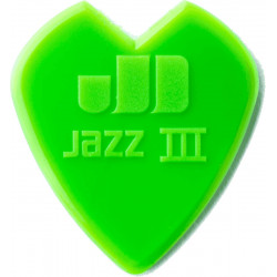Dunlop 47PKH3N - Player pack de 6 médiators Kirk Hammet Jazz III heavy
