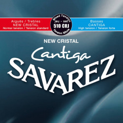 Savarez 510CRJ Cristal Cantiga Tirant mixte - Jeu de cordes guitare classique