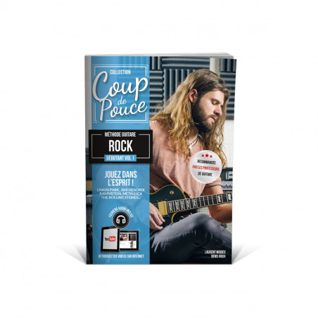 Coup De Pouce Debutant Rock Guitare Tab - Denis Roux (+ audio)