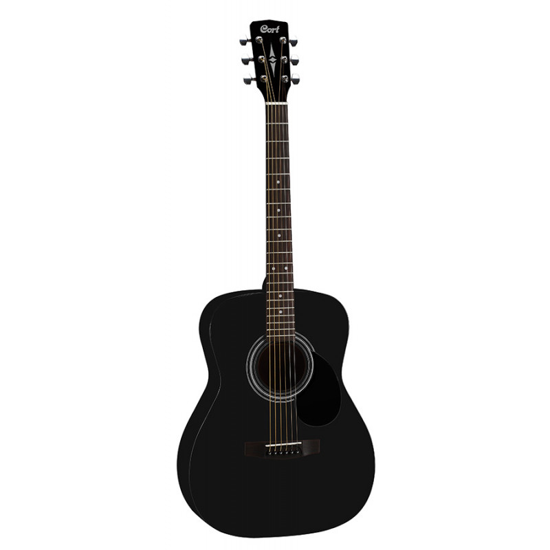 Cort AF510 BKS - noire satinée - Guitare acoustique