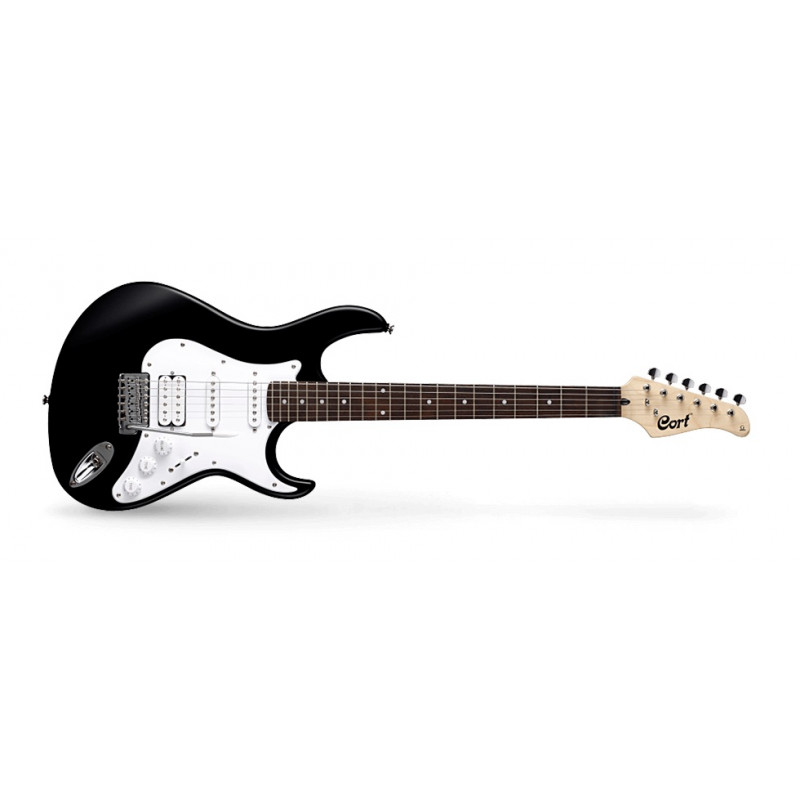 Cort G110 BK - noire brillante - Guitare électrique