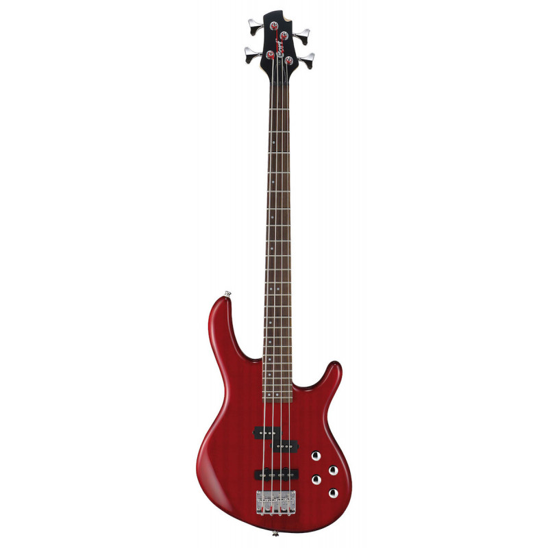 Cort Action Plus - rouge transparent - Guitare basse