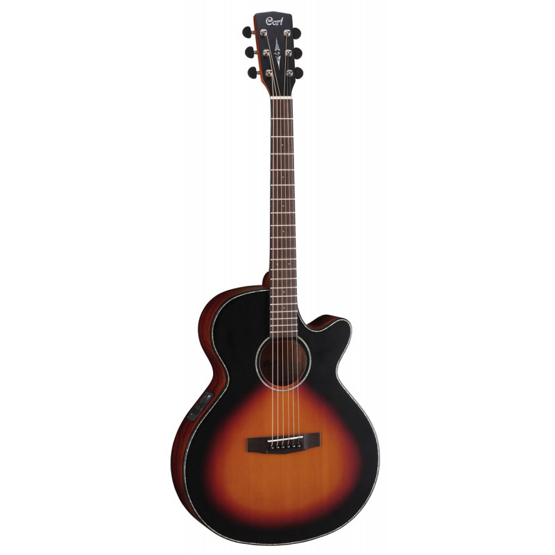 Cort SFXE3 TSS Sunburst satiné - Guitare SFX électroacoustique