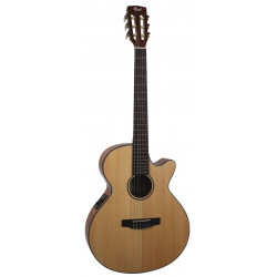 Cort CEC-3 NS - naturelle satinée - Guitare classique électro-acoustique