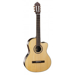 Cort AC160 CF NAT - Naturelle brillante - Guitare classique électro