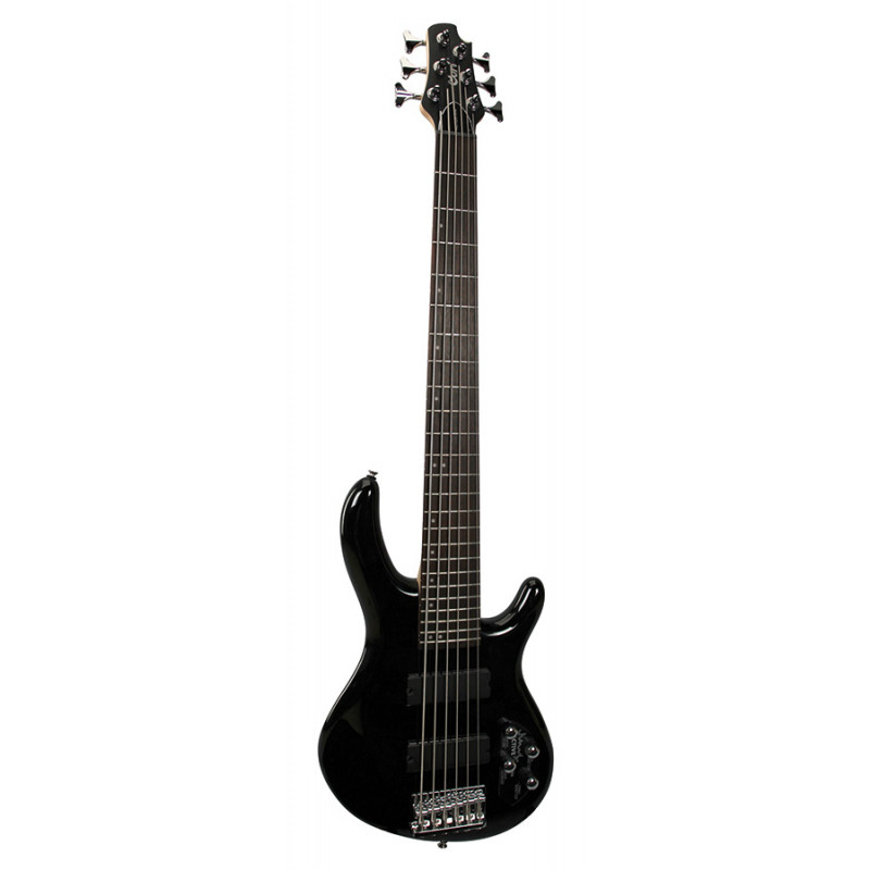 Cort ACT6P BK - Action Plus - noire - Guitare basse 6 cordes