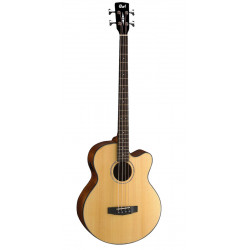 Cort AB850F BNAT - Naturel brillant - Basse électro-acoustique (avec housse)