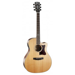 Cort Grand regal GA5F-BW naturelle satinée - Guitare électro-acoustique Grand Auditorium