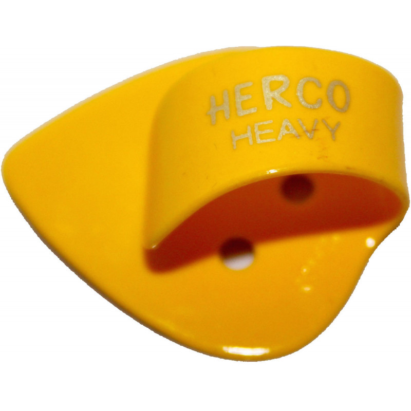 4 Onglets pouce Heavy (dur) Herco HE113 - jaune 4 Onglets pouce Heavy (dur) Herco HE113 - jaune