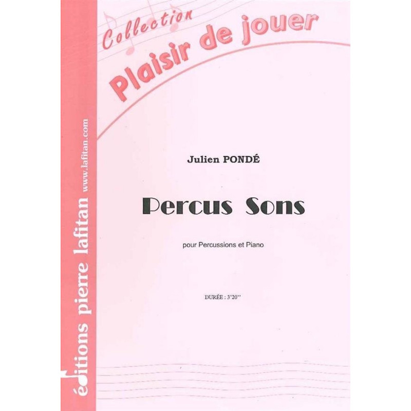 Percus Sons - Julien Pondé