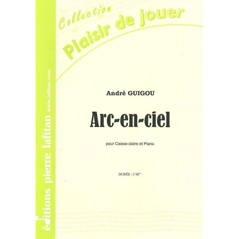 Arc-en-Ciel - André Guigou - Caisse claire et Piano
