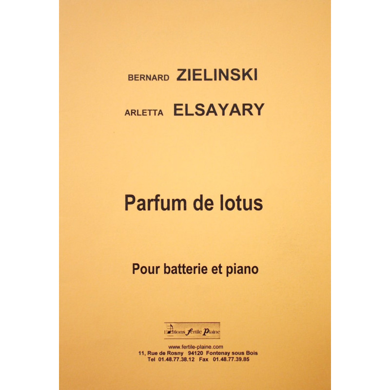 Parfum de lotus - B.Zielinski / A.Elsayary