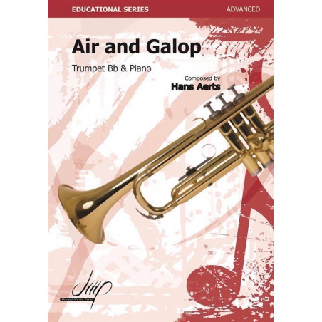 Air and Galop pour trompette Sib et piano - Hans Aerts