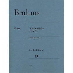 Klavierstücke opus 76 - Brahms - Piano