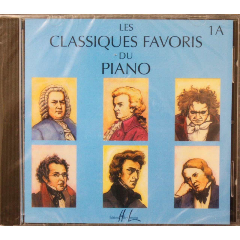 CD Les Classiques favoris Vol.1A - Piano