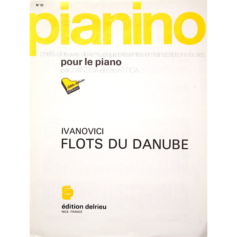 Flots du danube - Losif Ivanovici - Piano