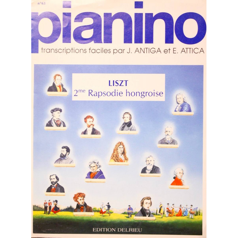 2e rapsodie hongroise - LISZT FRANZ - Piano
