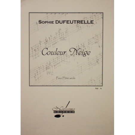 Couleur Neige - Sophie Dufeutrelle - Flûte