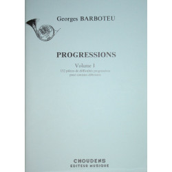 Progressions Volume 1 - Georges Barboteu - Cor en Fa