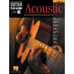 Guitar Play Along Acoustic Volume 2 - Tablatures guitare