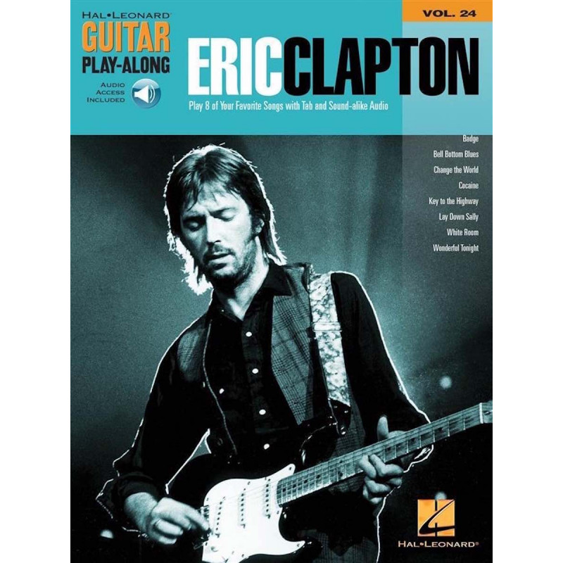 Guitar Play Along Vol. 24 - Eric Clapton (+ audio)