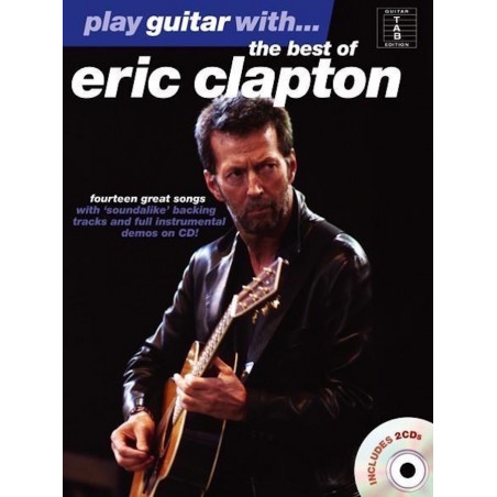Play guitar with Eric Clapton - Best Of (+ audio)