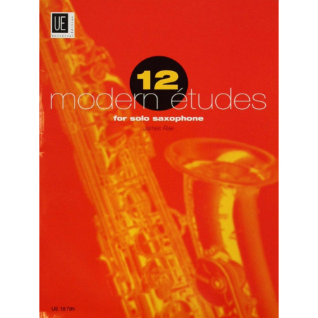 Modern études - James Rae - Saxophone solo